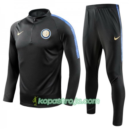 Inter Milan Tränings Sweatshirtställ Svart 2018/19